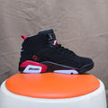 Jordan 6 Retro High-Top Sneakers in Black Red - product image from the listing.
