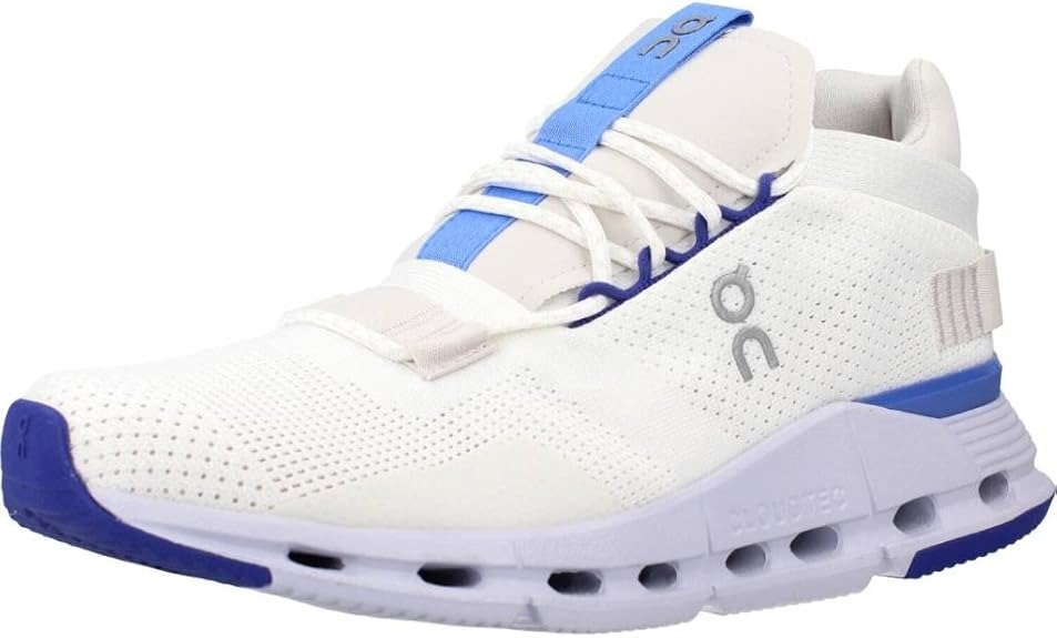 On Cloudnova Undyed White Lifestyle Trainers - product image from the listing.