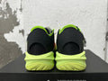 adidas Adizero Basketball Shoes in Black Orange Lime - product image from the listing.