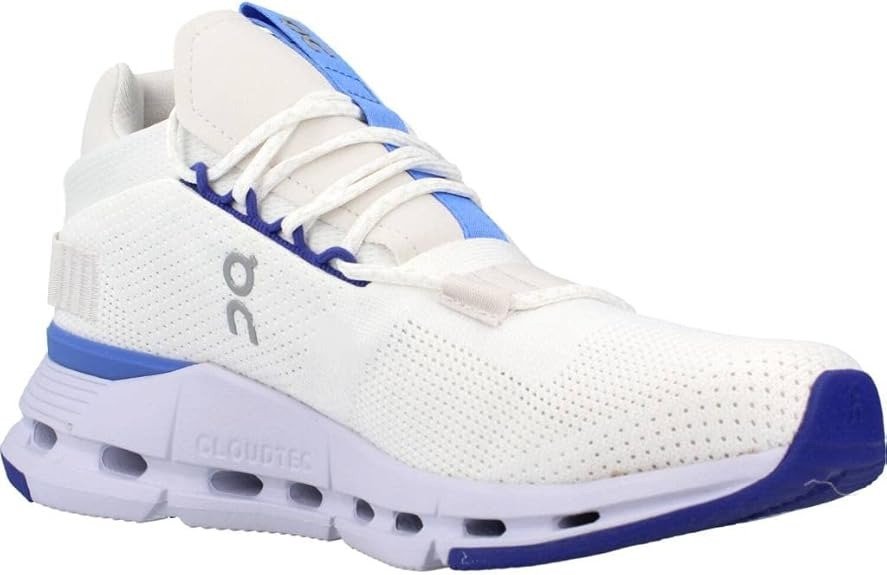 On Cloudnova Undyed White Lifestyle Trainers - product image from the listing.