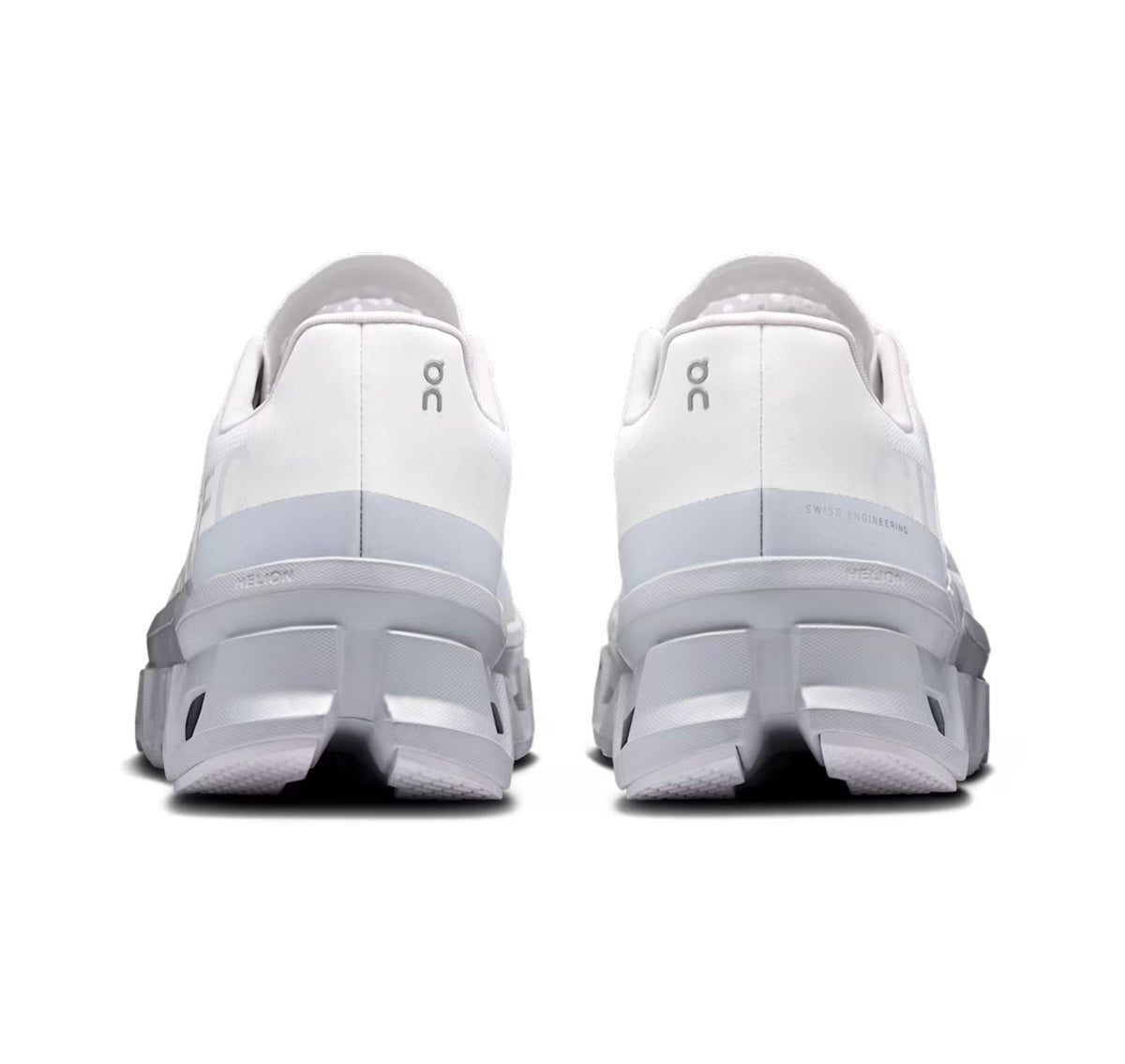 Men's On Cloudmonster White/Glacier Running Shoes - product image from the listing.