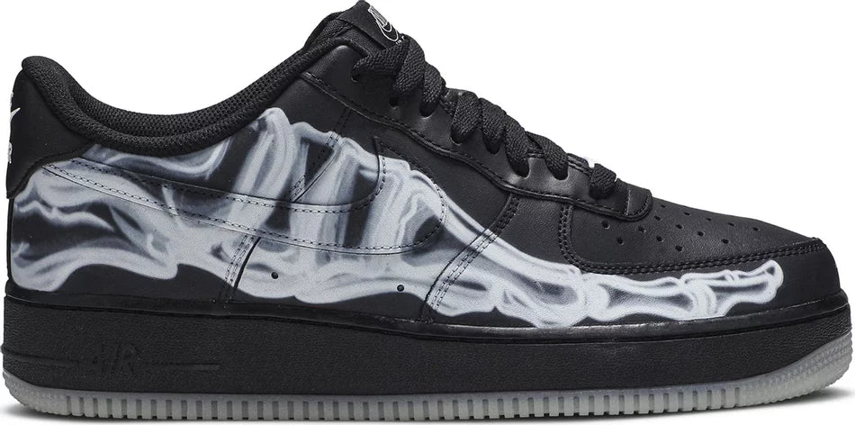"Black Skeleton" Air Force 1 '07 QS - product image from the listing.