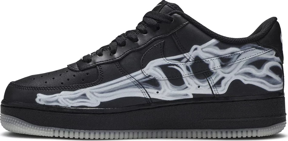 "Black Skeleton" Air Force 1 '07 QS - product image from the listing.