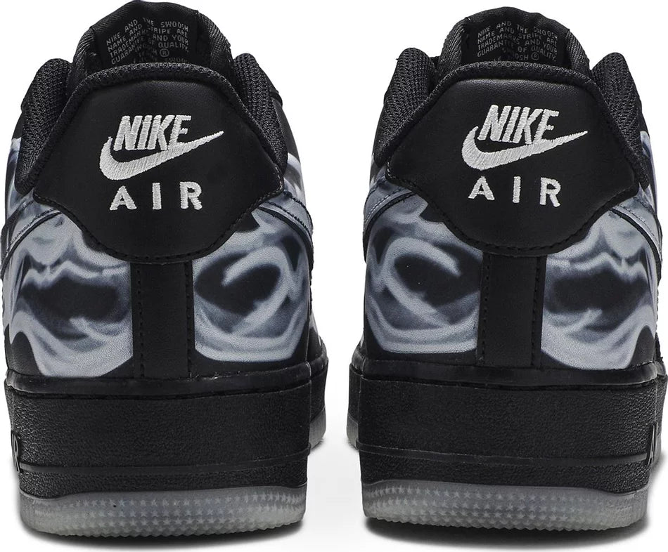 "Black Skeleton" Air Force 1 '07 QS - product image from the listing.
