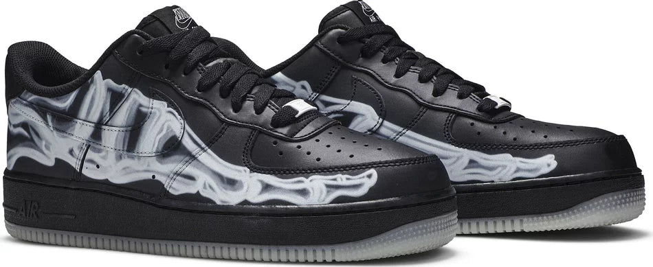 "Black Skeleton" Air Force 1 '07 QS - product image from the listing.