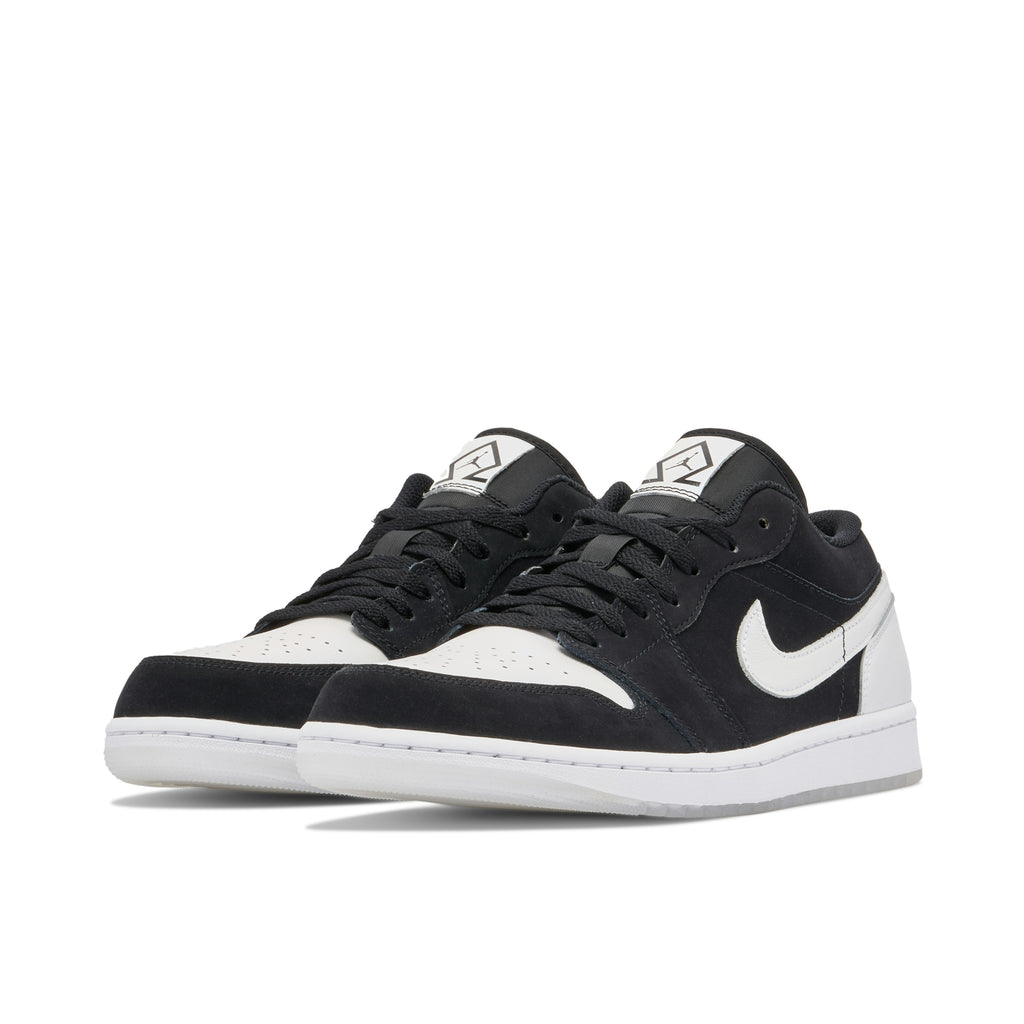 BLACK WHITE DIAMOND - AIR JORDAN 1 LOW - product image from the listing.