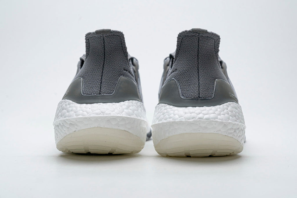 adidas Ultraboost 21 Running Shoes FY0381 in Grey - product image from the listing.