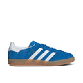 ADIDAS GAZELLE INDOOR BLUE BIRD CLOUD in WHITE - product image from the listing.
