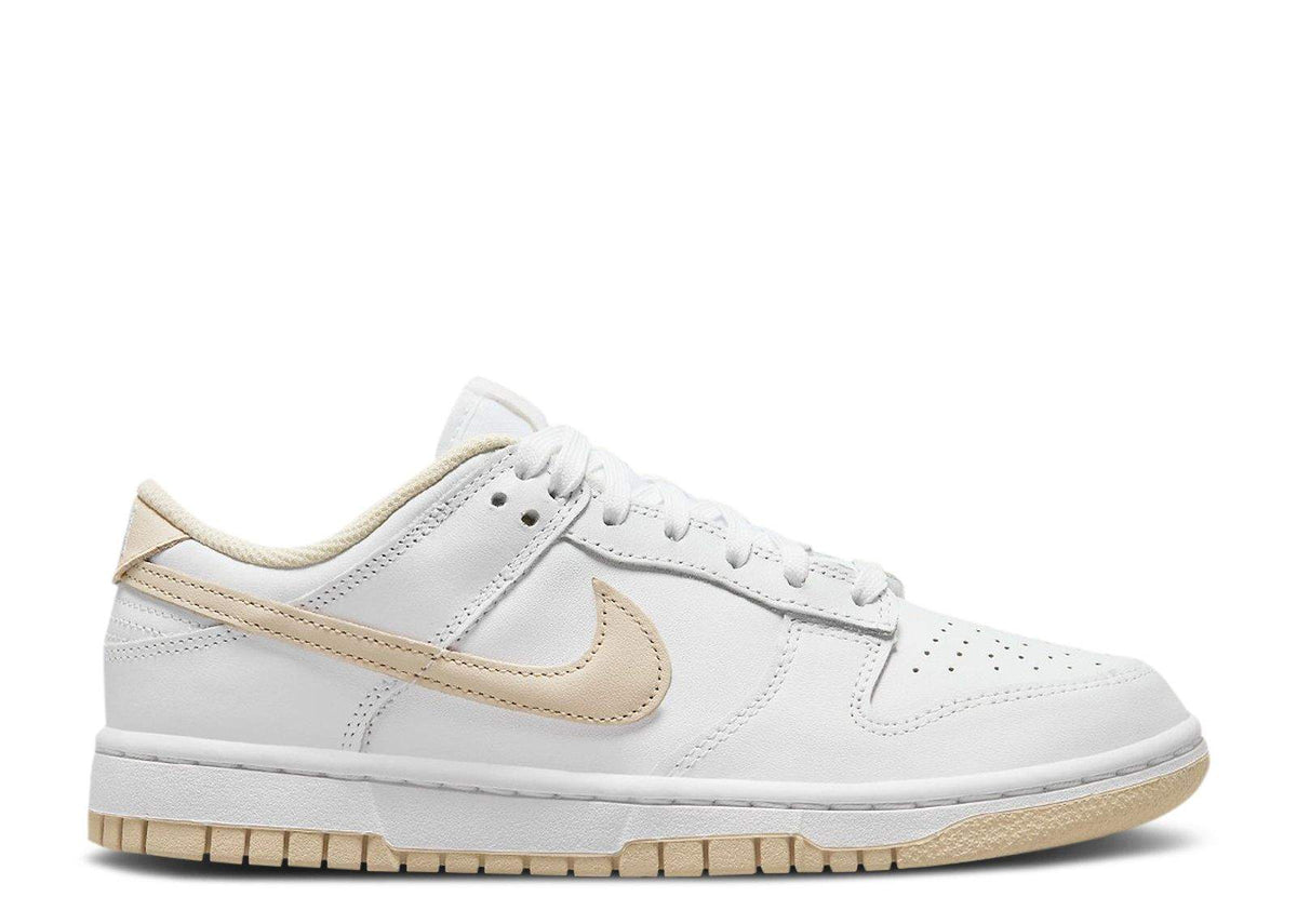 "White Pearl" Nike Dunk Low Sneakers - product image from the listing.