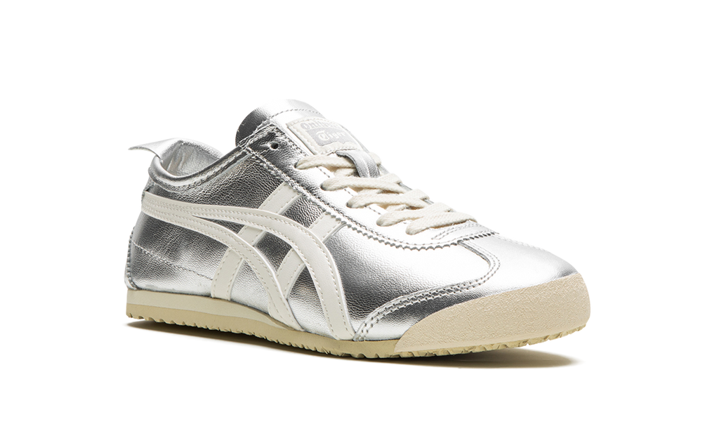 Onitsuka Tiger Mexico 66 Sneakers in Silver Off-White - product image from the listing.