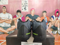 Converse Basketball Shoes in Black, in Gray and Purple - product image from the listing.