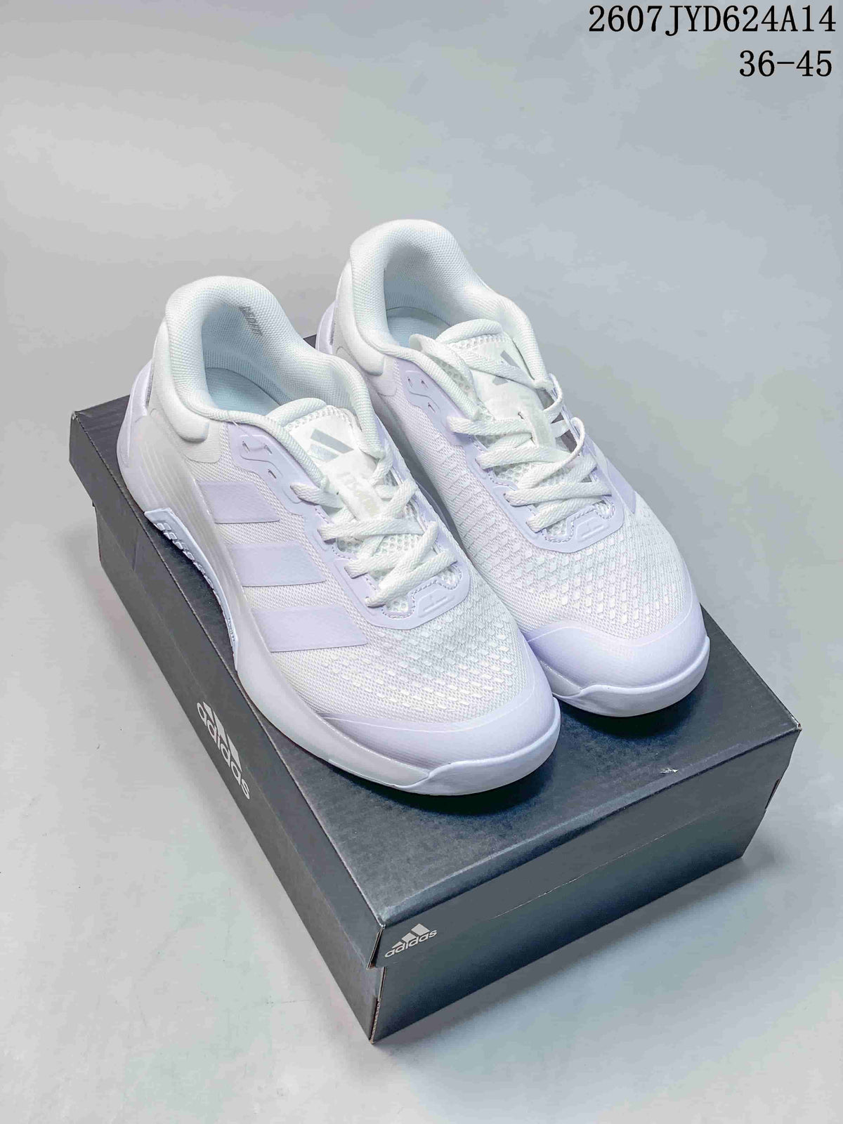 White Mesh - adidas Dropset 4 Training Shoes - product image from the listing.