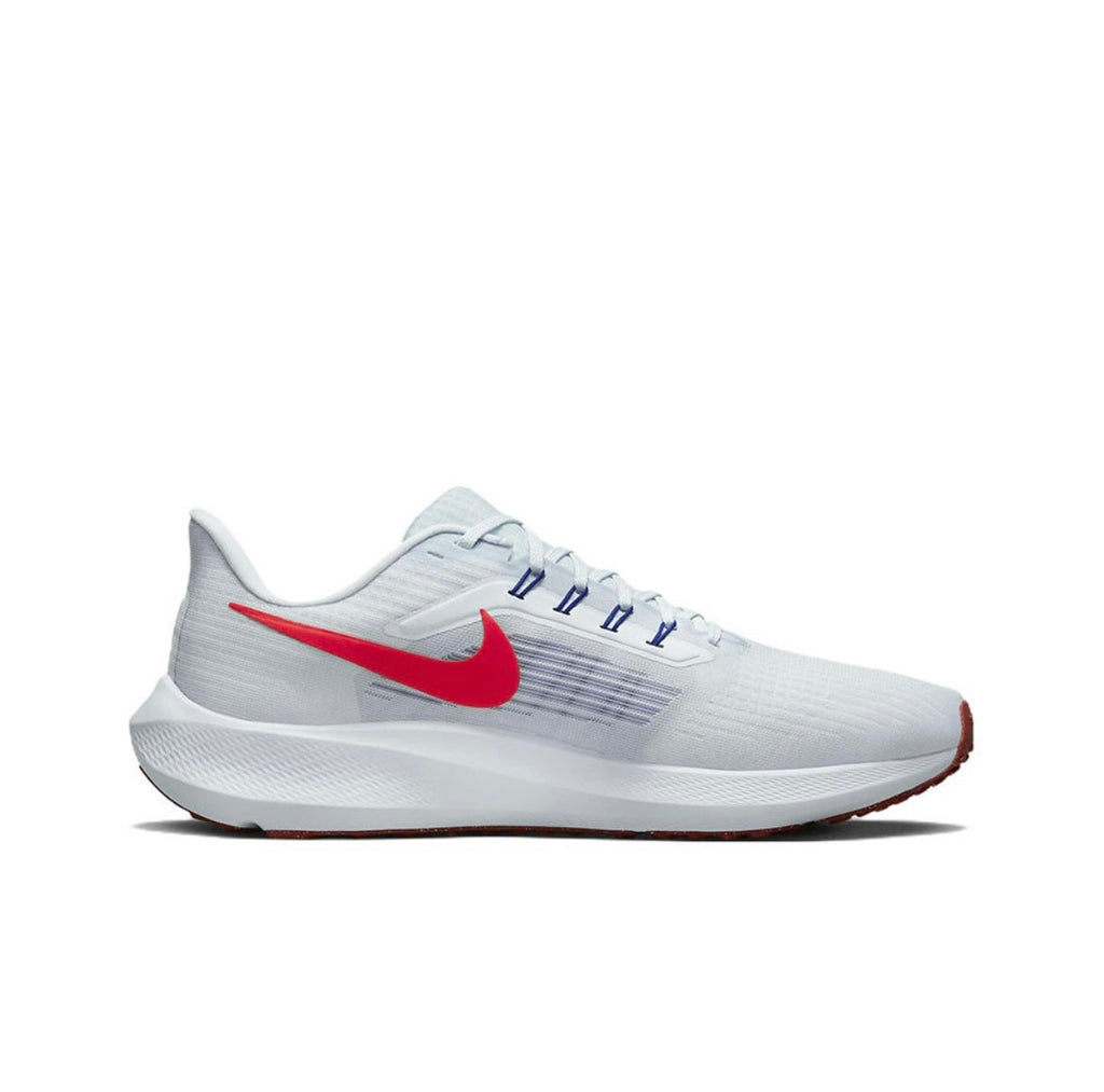 Nike Air Zoom Pegasus 39 Running Shoes in White Red DH4071-007 - product image from the listing.