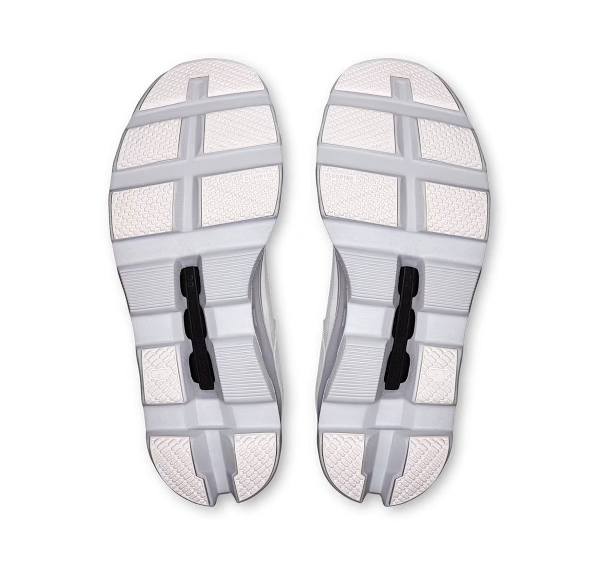 Men's On Cloudmonster White/Glacier Running Shoes - product image from the listing.