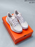 Women's Nike Zoom Winflo 8 Running Sneakers White Gold - product image from the listing.