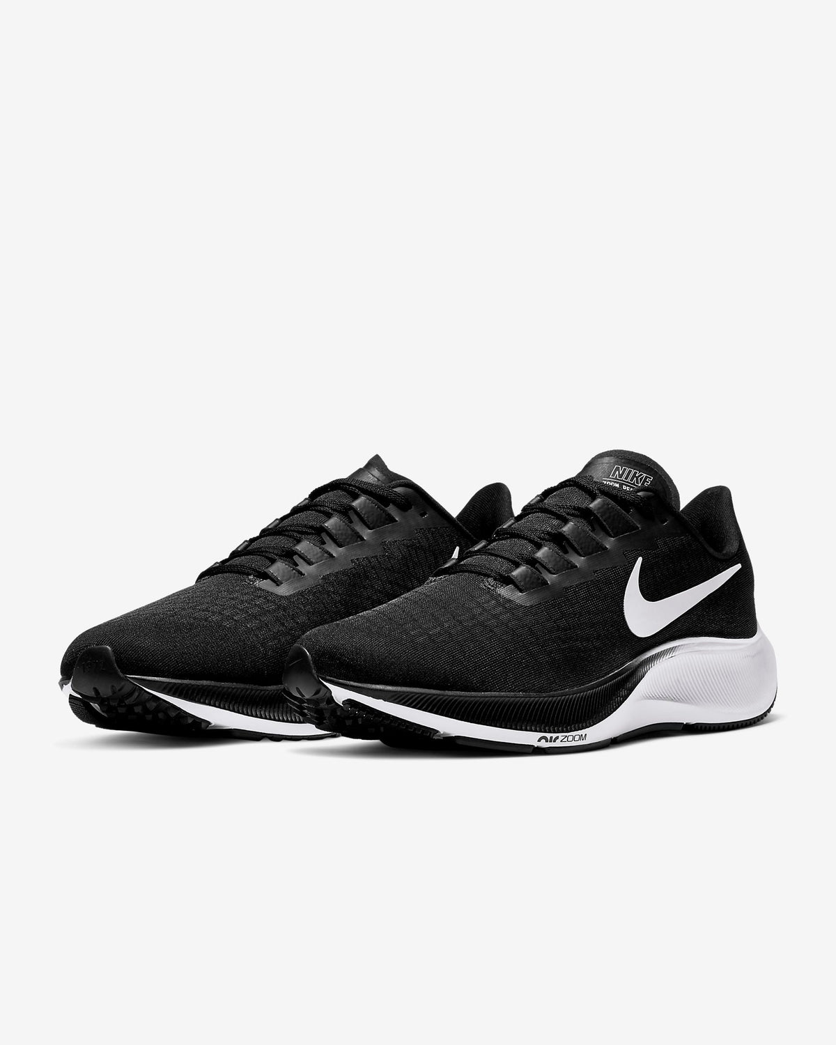 Nike Air Zoom Pegasus 37 Running Shoes in Black BQ9646-002 - product image from the listing.