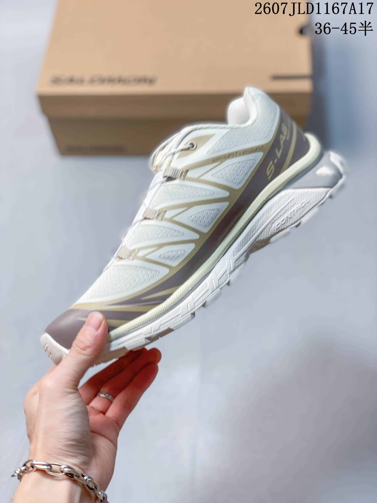 Salomon XT-6 Trail Sneakers in Beige Brown L47737700 - product image from the listing.