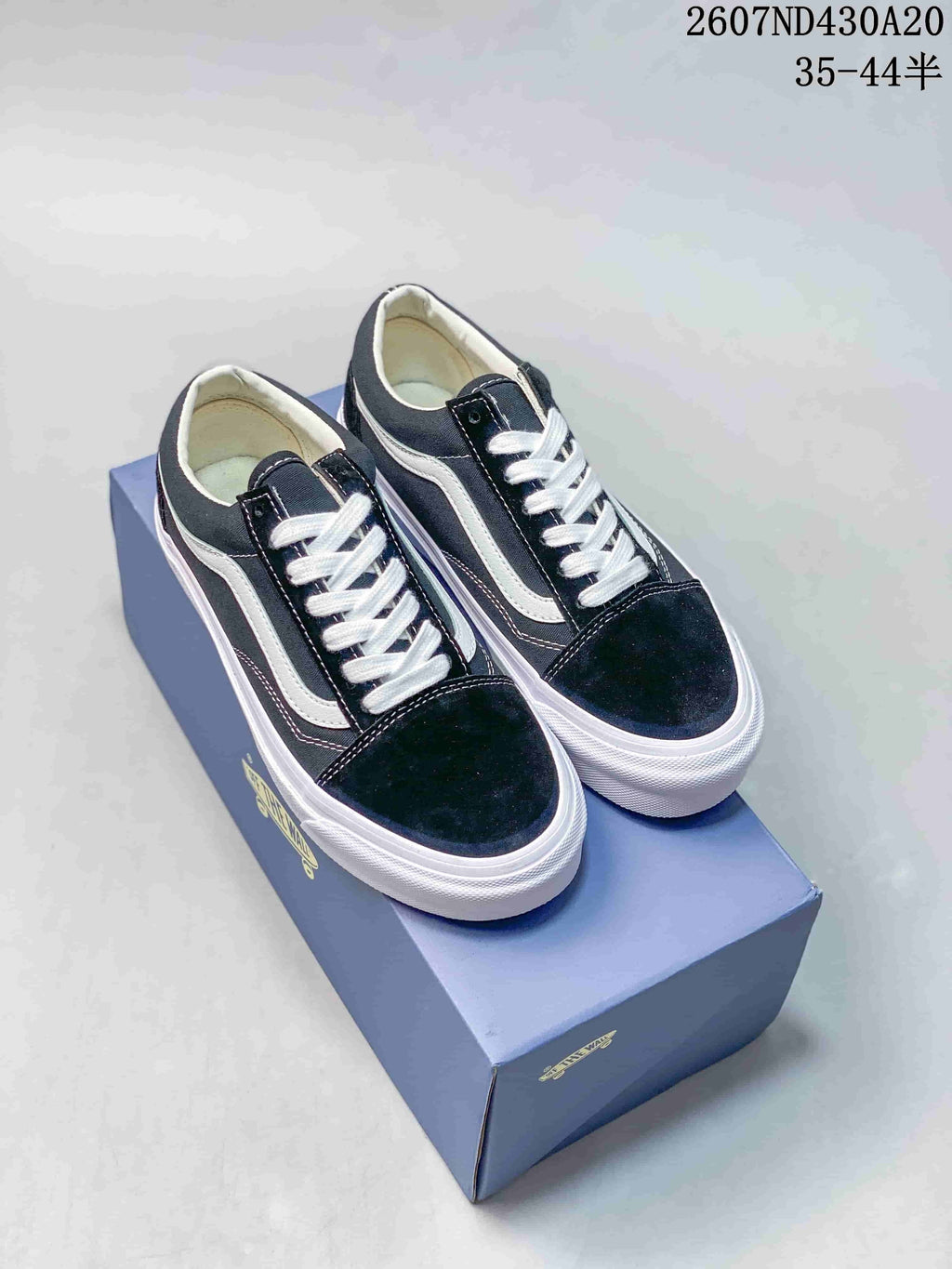 Vans Old Skool 36 Sneakers in Black and White - product image from the listing.