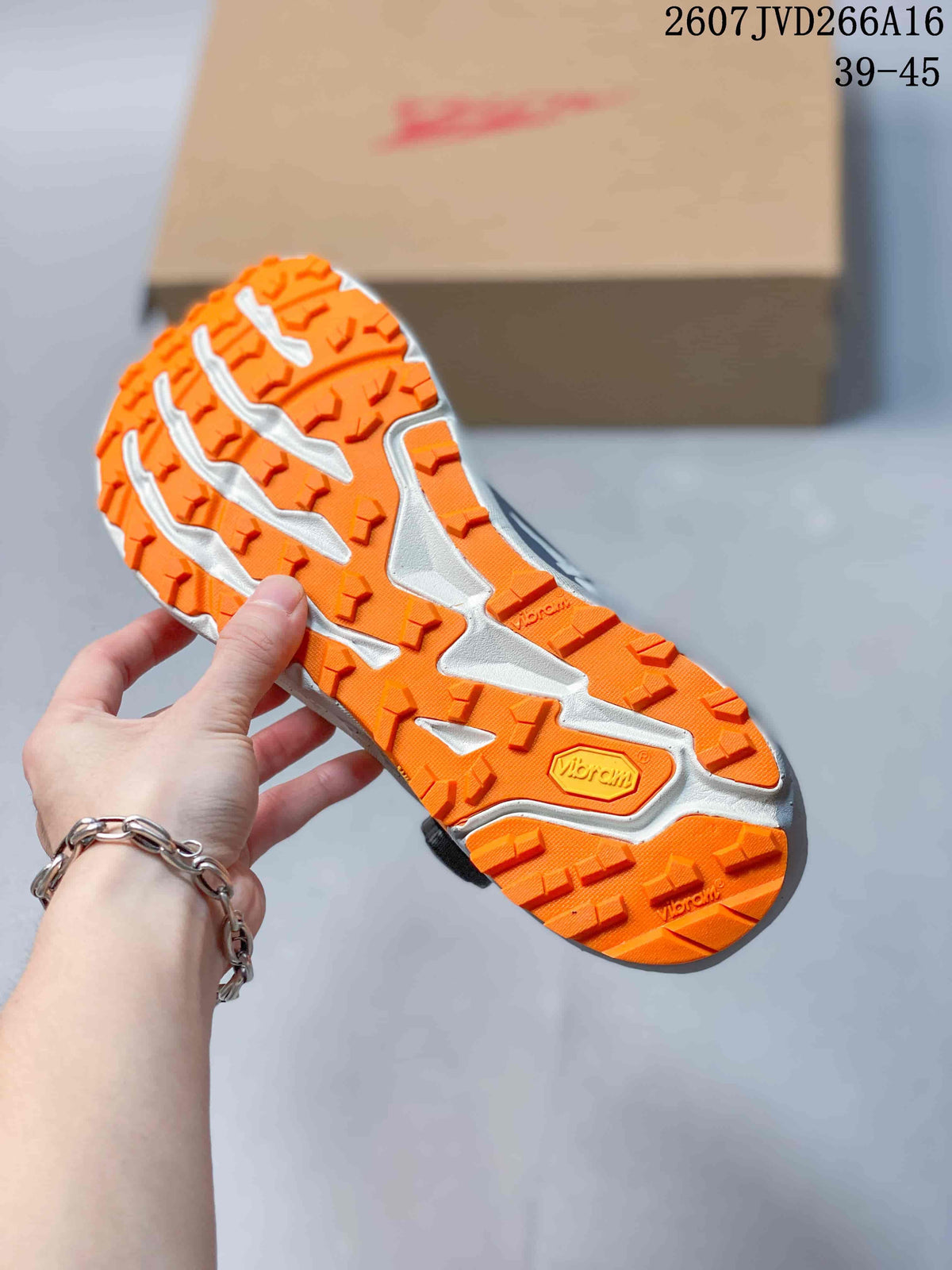 Altra Timp 5 BOA Trail Running Shoes in Gray Orange 2607JVD266A16 - product image from the listing.