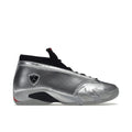 Women's AIR JORDAN 14 RETRO METALLIC SILVER - product image from the listing.
