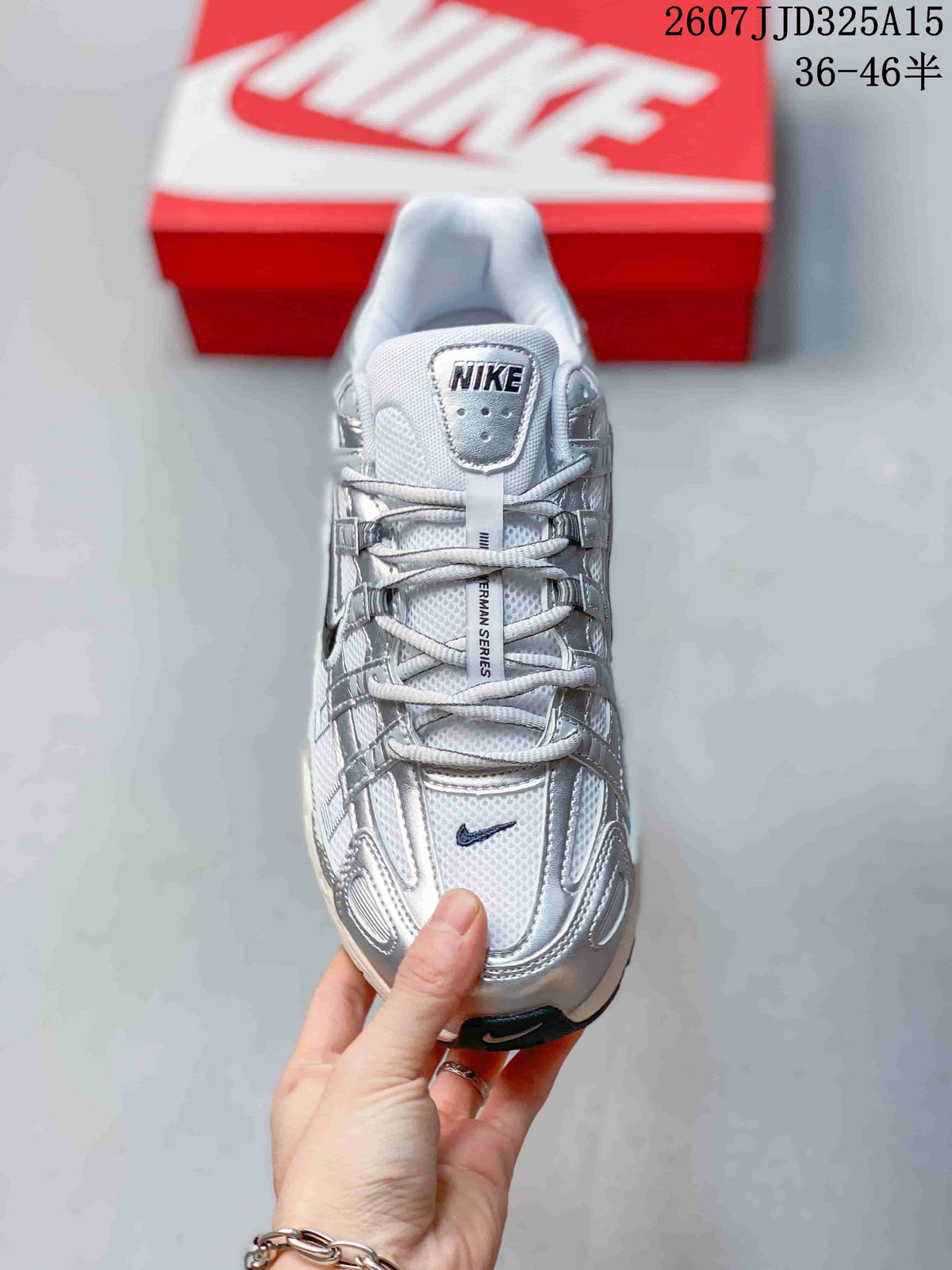 Nike P-6000 Initiator Sneakers in Silver White CD6404 - product image from the listing.