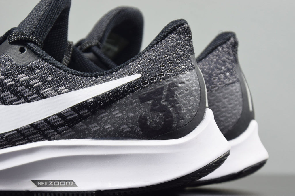 Nike Air Zoom Pegasus 35 Running Shoes in Black White 942851-001 - product image from the listing.