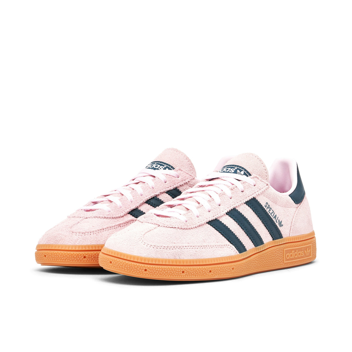 Women's Adidas Handball Spezial Clear Pink Arctic Night - product image from the listing.