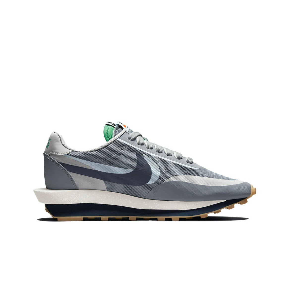 Nike LDWaffle CLOT sacai DH3114-001 Sneakers in Gray - product image from the listing.