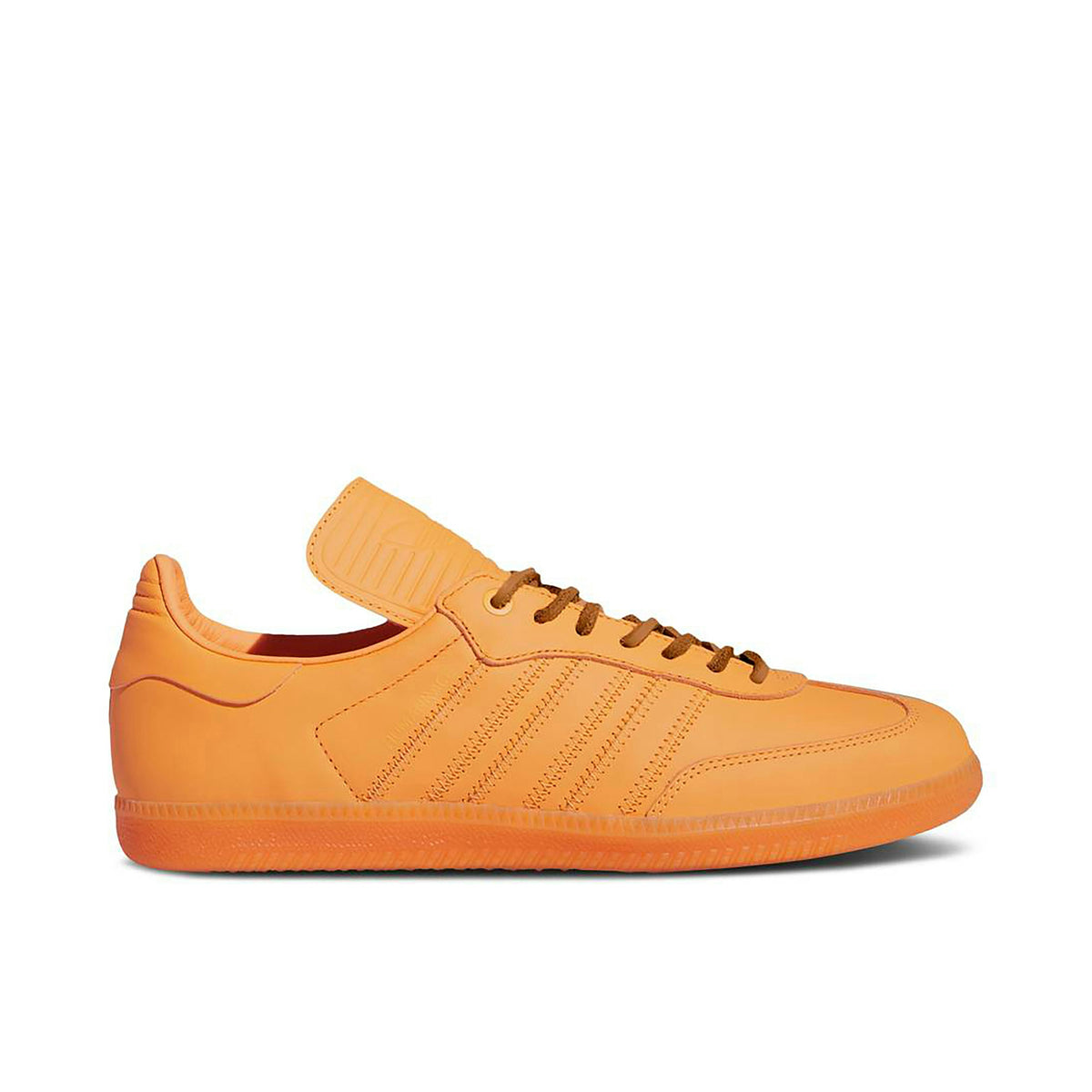 ADIDAS SAMBA X PHARRELL HUMAN RACE in ORANGE - product image from the listing.