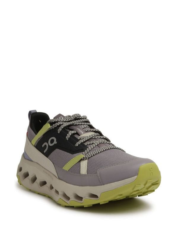 On Cloudhorizon Waterproof Grey/Green Hiking Footwear - product image from the listing.