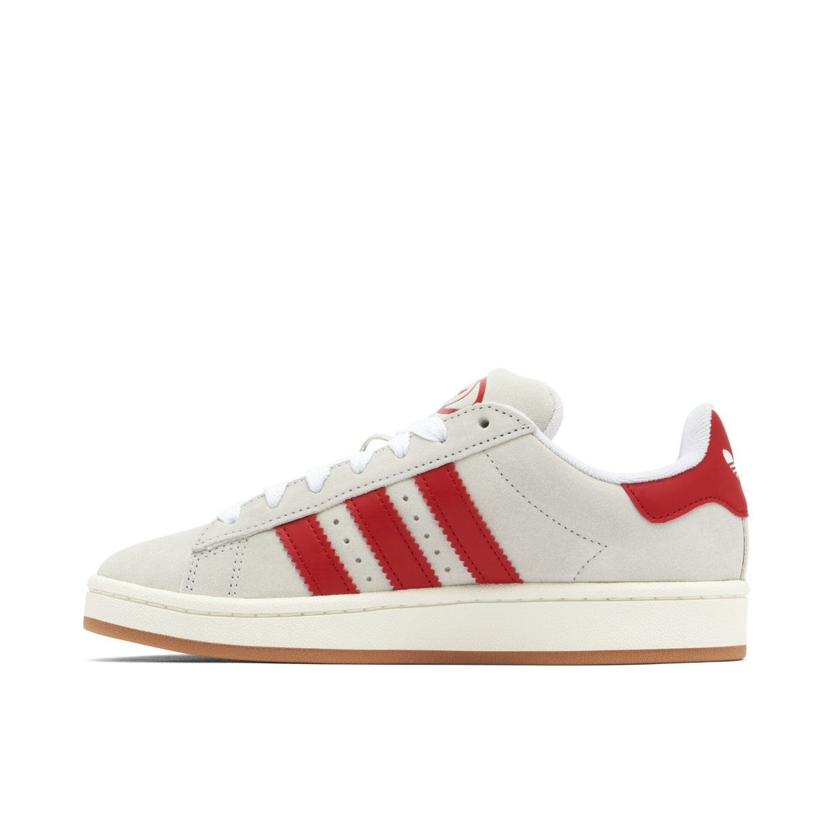 Women's ADIDAS CAMPUS 00S CRYSTAL WHITE SCARLET - product image from the listing.