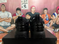 Jordan Black Warrior Basketball Sneakers, in Black - product image from the listing.