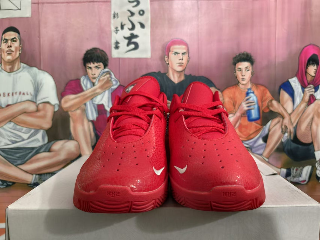 Nike Zoom Freak 5 Basketball Shoes in Red White - product image from the listing.