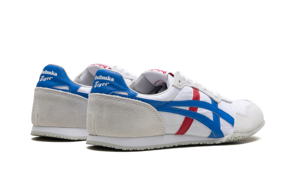 White Directoire Blue Red - Onitsuka Tiger Serrano Sneakers - product image from the listing.