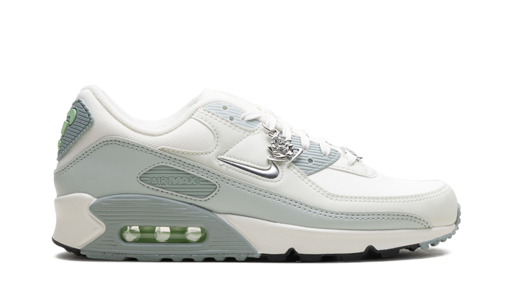 Women's Air Max 90 "Silver" FN6948-100 - product image from the listing.