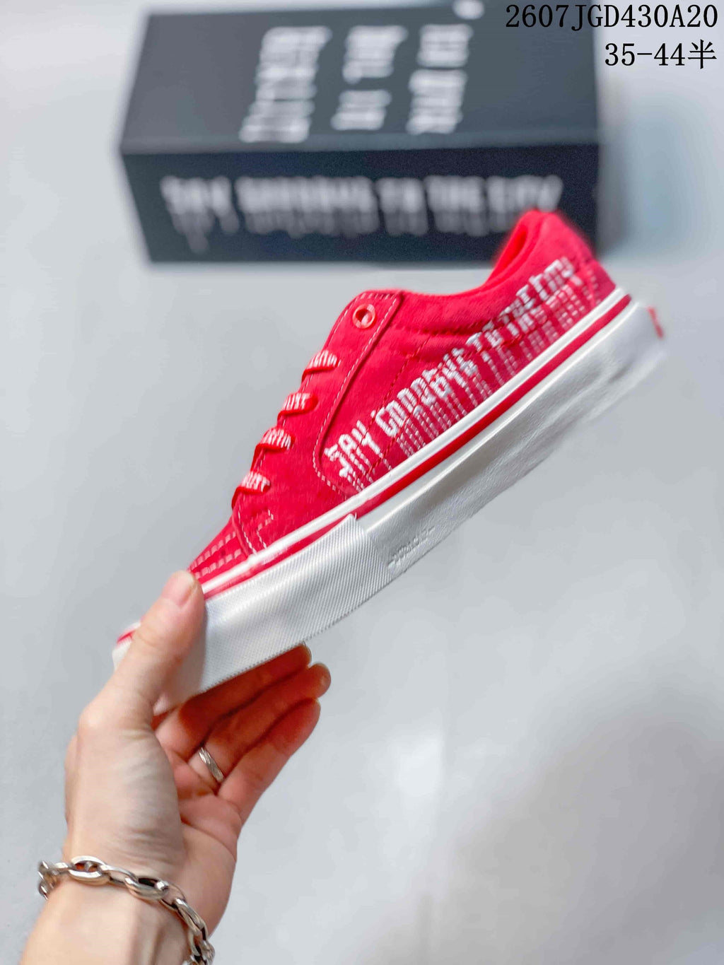 Vans Civilist Berlin SK8 Low-Top Sneakers in Red 712200OPR - product image from the listing.