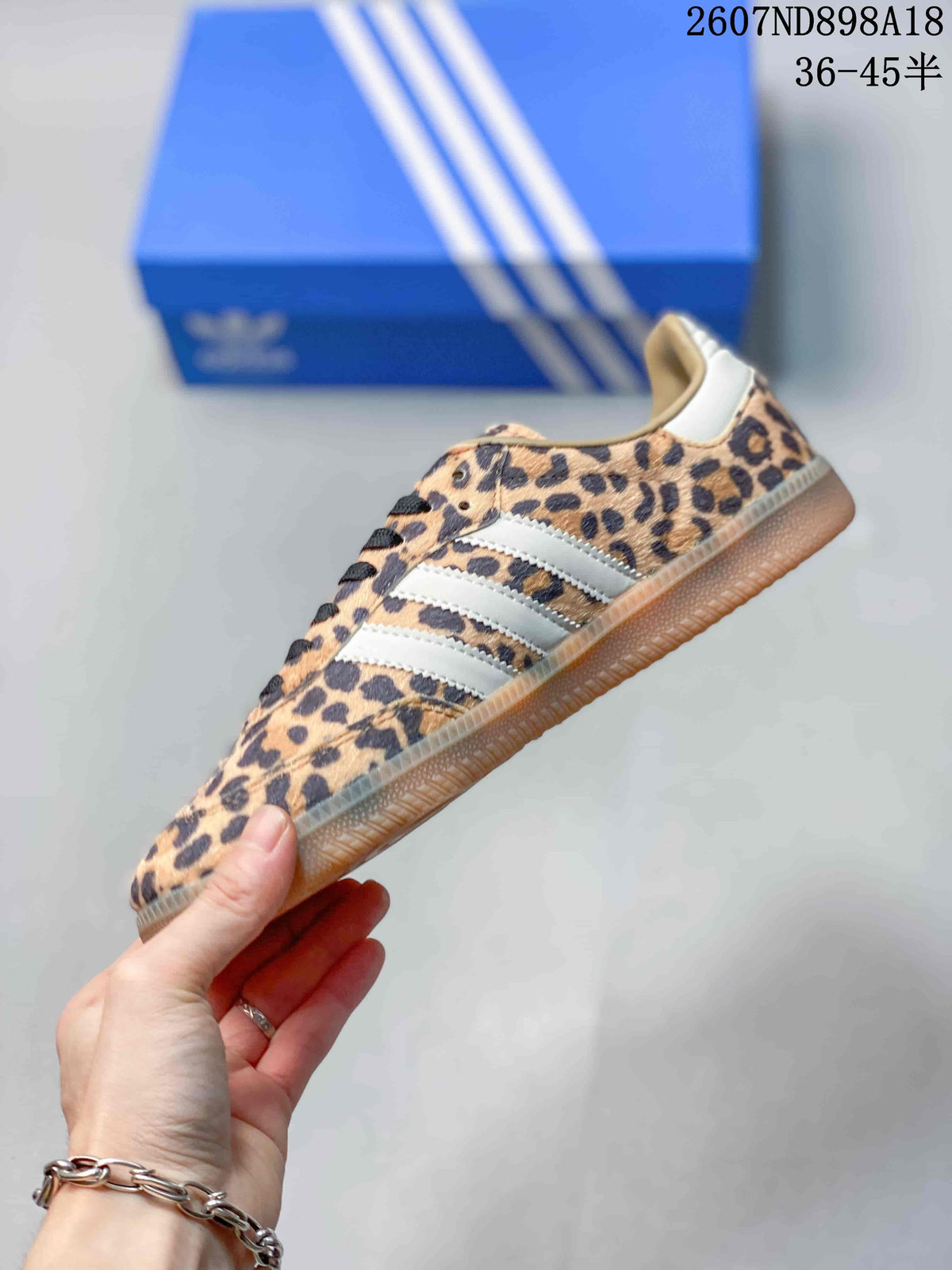 Adidas Samba OG Leopard Print Trainers 2607ND898A18 - product image from the listing.