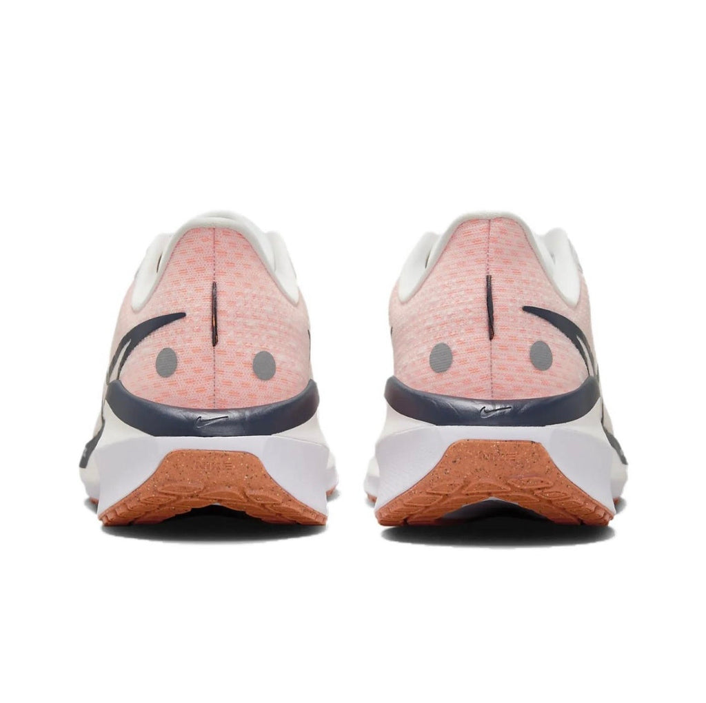 Nike Air Zoom Vomero 17 Running Shoes in White Orange FB1309-102 - product image from the listing.
