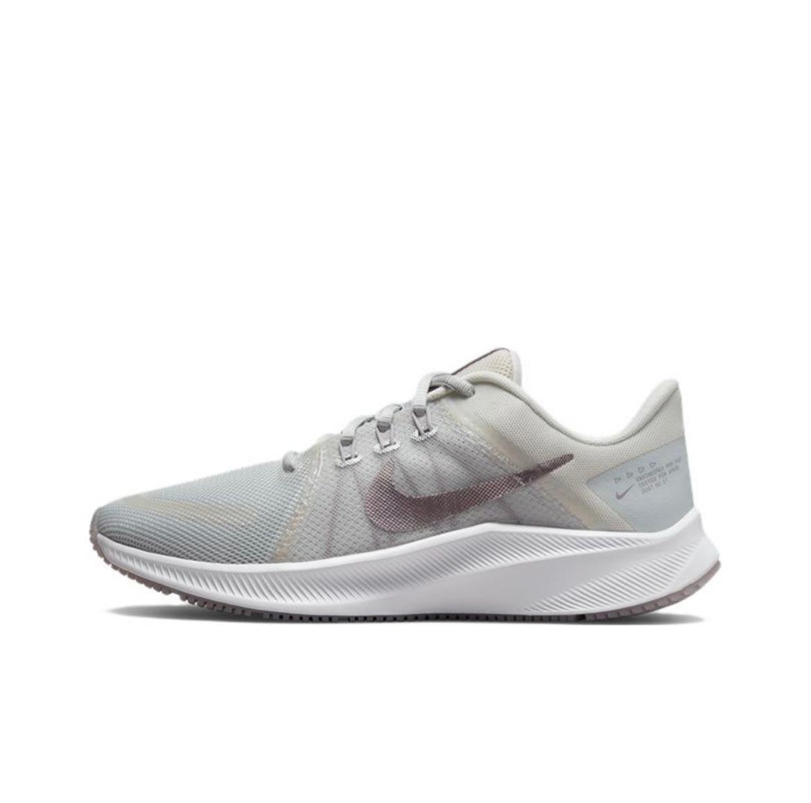 Nike Quest 4 PRM Running Shoes in Light Gray Purple DA8723-011 - product image from the listing.