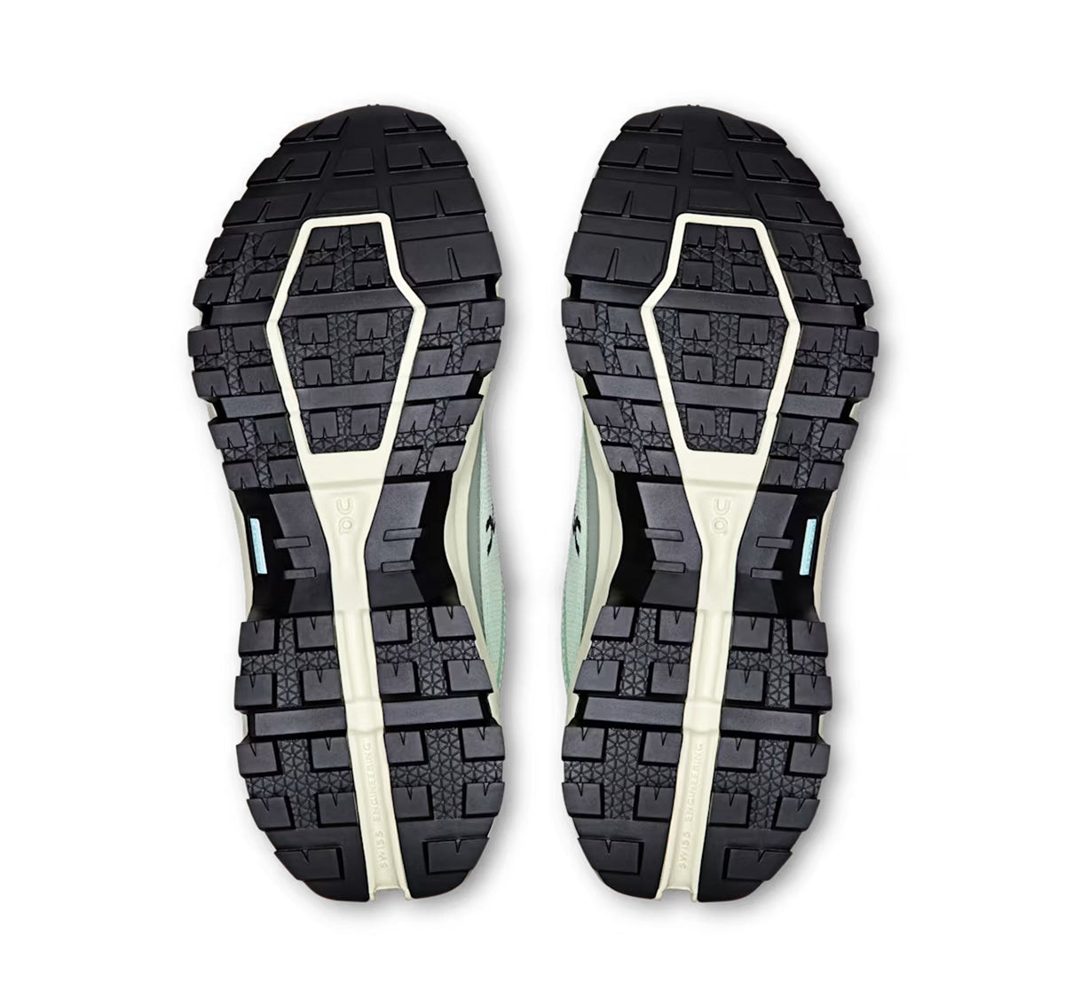 Women's On Cloudrock Low Waterproof Mineral/Aloe Hiking Shoes - product image from the listing.