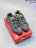 Nike P-6000 Sneakers Dark Gray Neon in Green - product image from the listing.