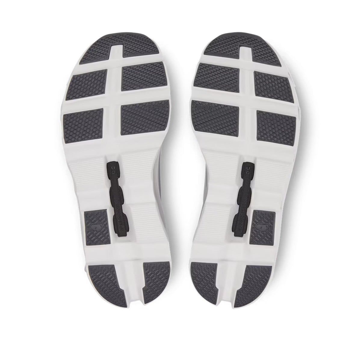 Women's On Cloudmonster All White Running Shoes - product image from the listing.