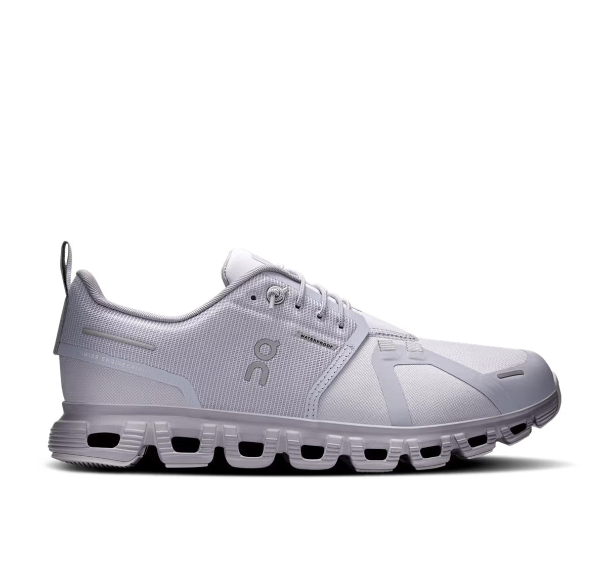 Women's On Cloud 6 Waterproof Nimbus/Lilac Lifestyle Sneakers - product image from the listing.