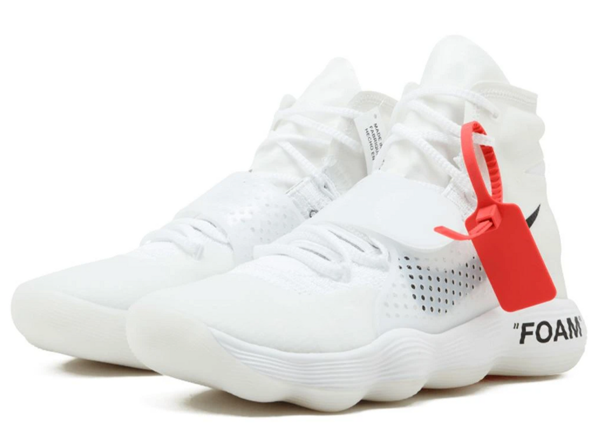 Off-White Nike React Hyperdunk - product image from the listing.