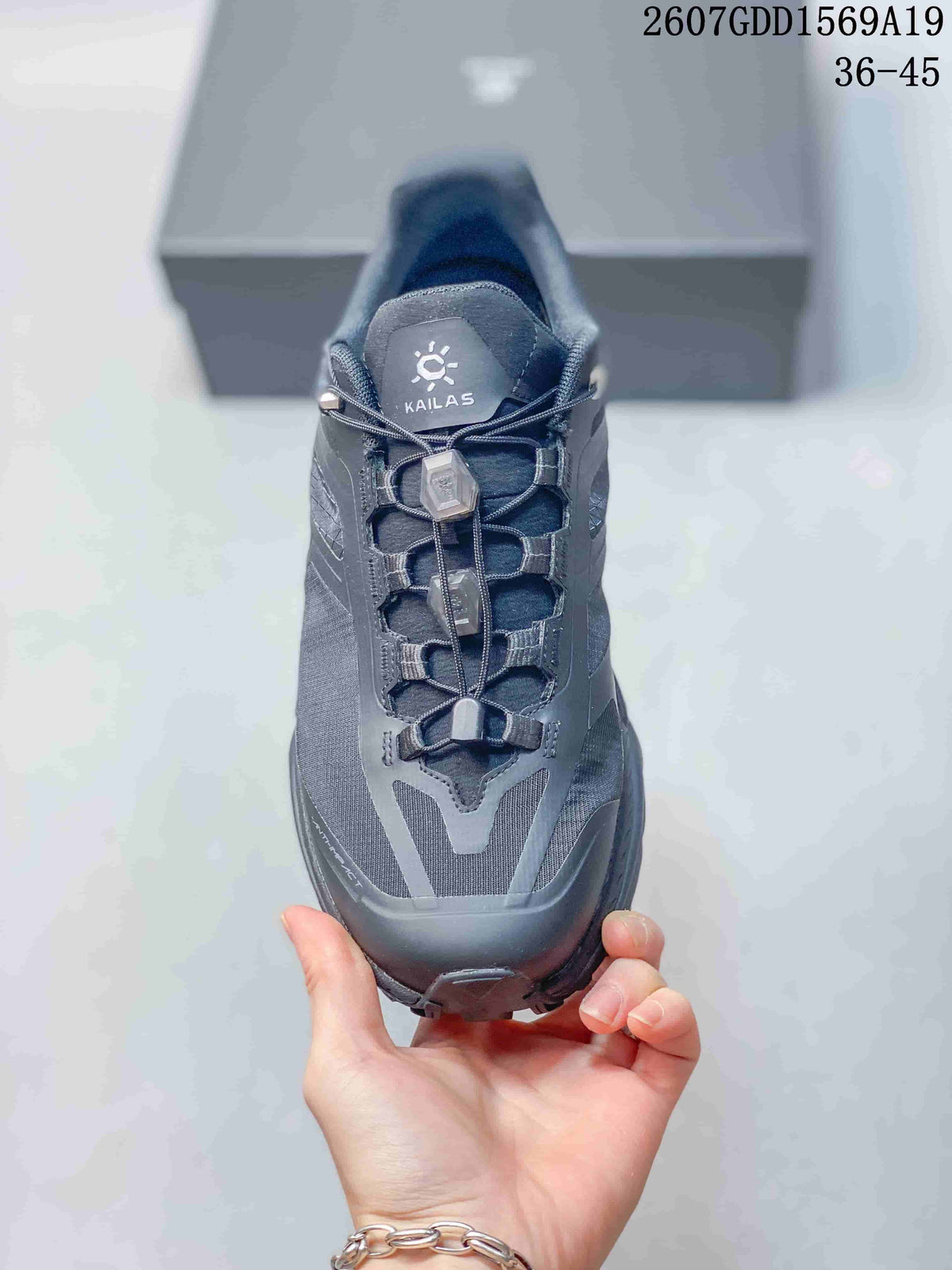 KAILAS Shanxing 3 Trail Hiking Shoes in Dark Gray 721090TRI - product image from the listing.
