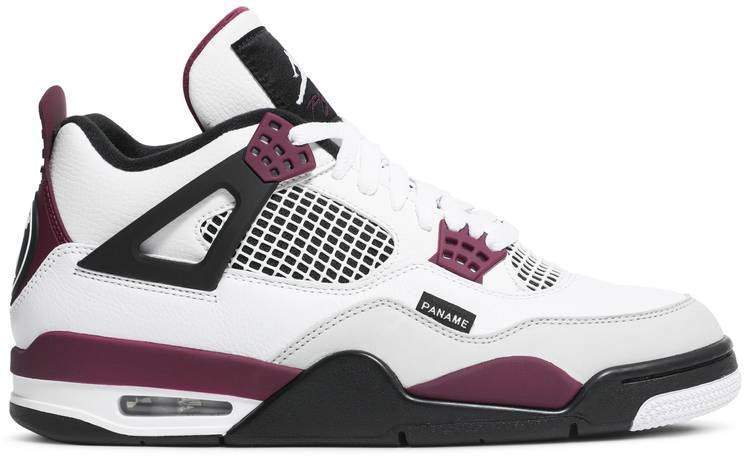 "Bordeaux" Paris Saint-Germain x Air Jordan 4 Retro Sneakers - product image from the listing.