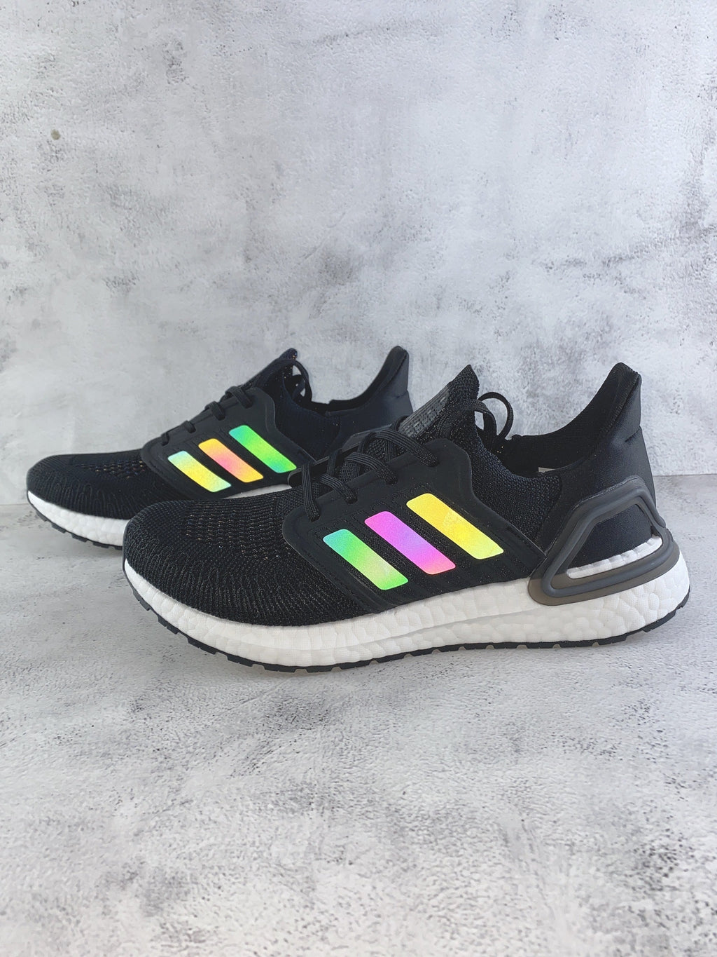 Adidas UltraBOOST 20 Consortium 6.0 Running Shoes in Black EG4367 - product image from the listing.