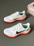 Nike Pegasus 41 Running Shoes in White Orange HJ7037-100 - product image from the listing.