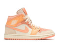"Apricot" Air Jordan 1 Mid Sneakers - product image from the listing.