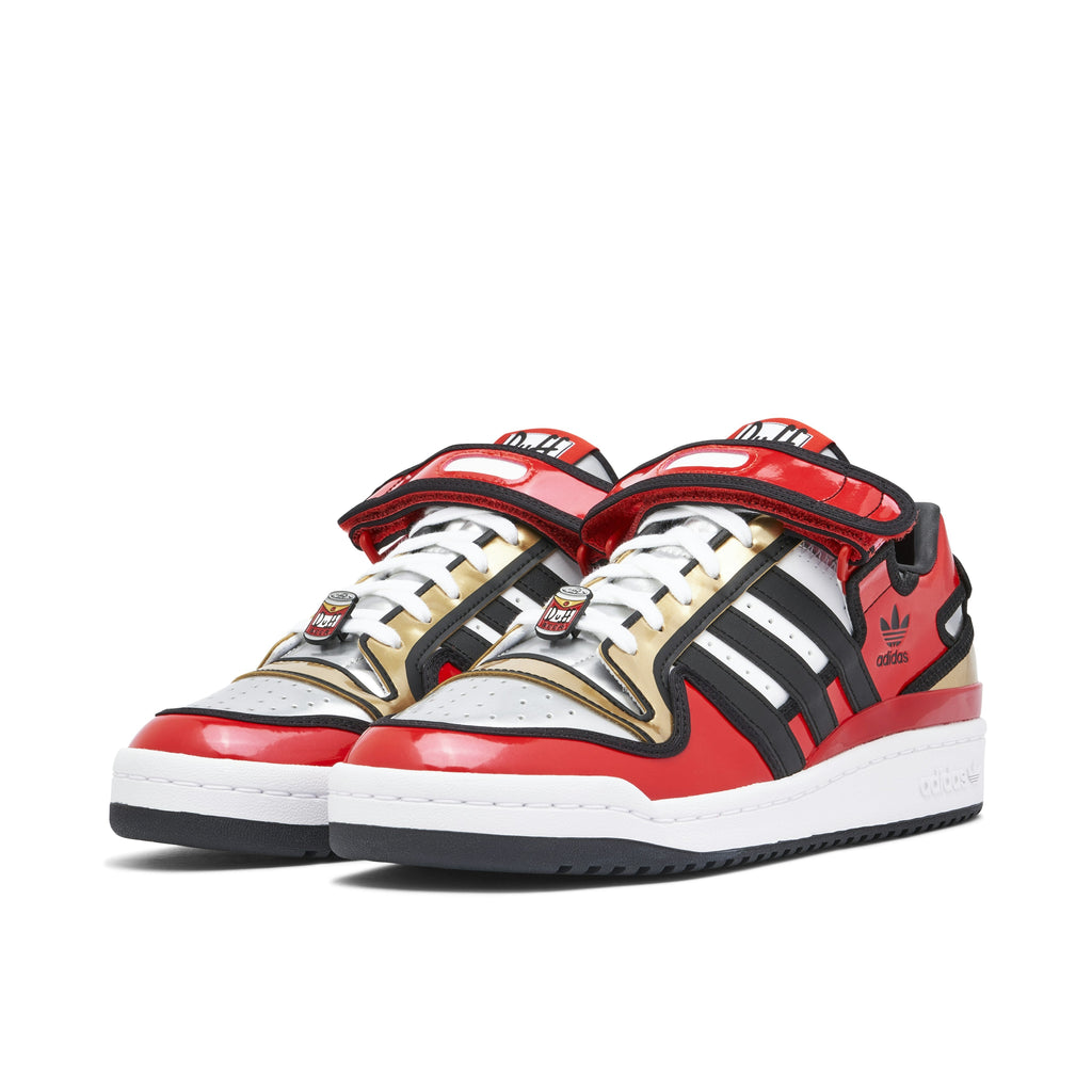 Adidas Forum Low x The Simpsons Duff Beer - product image from the listing.
